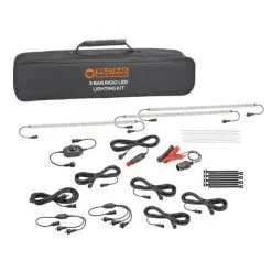 Wildtrak Leisure Australia Wildtrak 3 Bar Rigid LED Lighting Kit