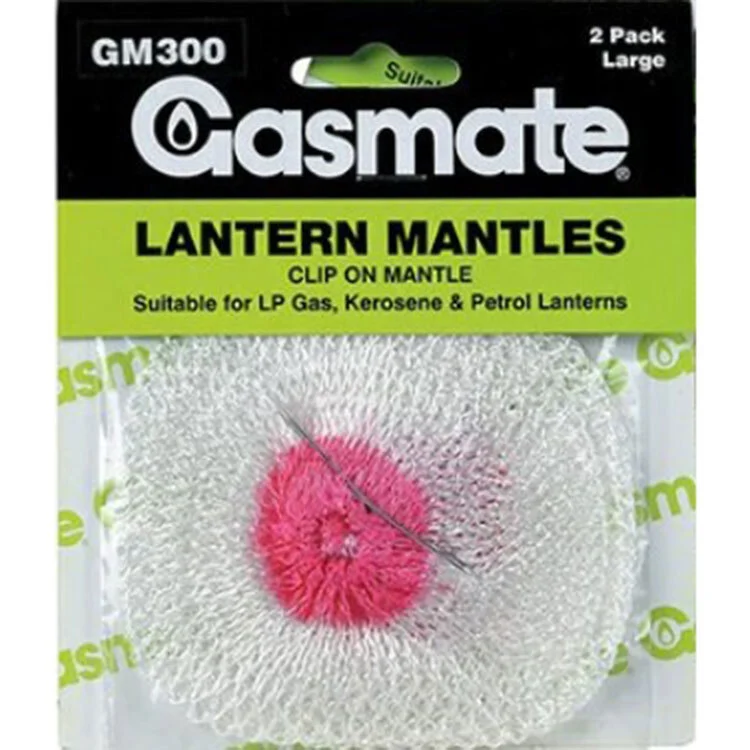 Gasmate Lantern Mantles - Large 3 Gasmate Lantern Mantles - Large