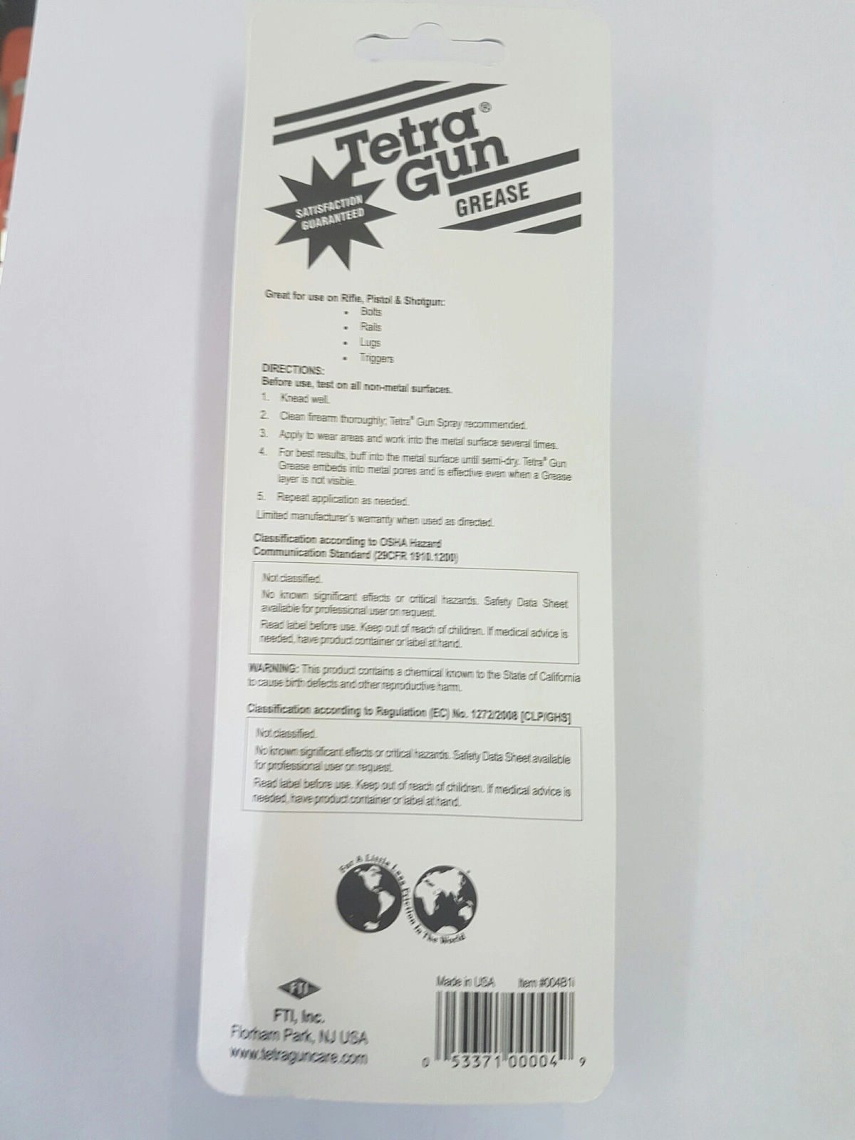 Tetra Gun Grease 30g 4 Tetra Gun Grease 30g - Image 2