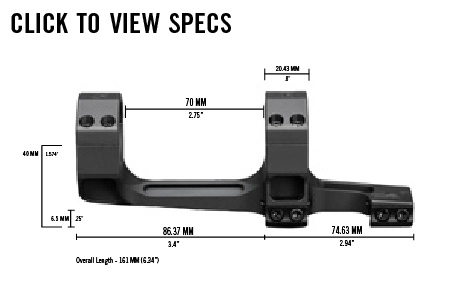 Vortex Optics Vortex Precision Extended Cantilever Mount 34mm 5 Vortex Optics Vortex Precision Extended Cantilever Mount 34mm - Image 3