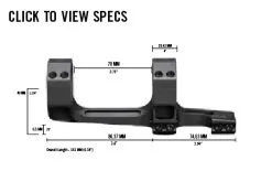 Vortex Optics Vortex Precision Extended Cantilever Mount 34mm 20 MOA 7 Vortex Optics Vortex Precision Extended Cantilever Mount 34mm 20 MOA -Camp Lighting Sales VOCM534 20 2