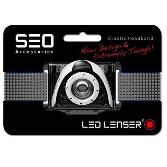 Ledlenser SEO Elastic Headband - Grey 3 Ledlenser SEO Elastic Headband - Grey